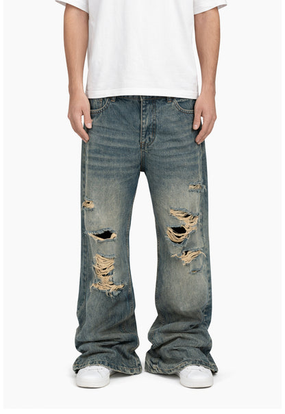 SANDWASH DISTRESSED DENIM